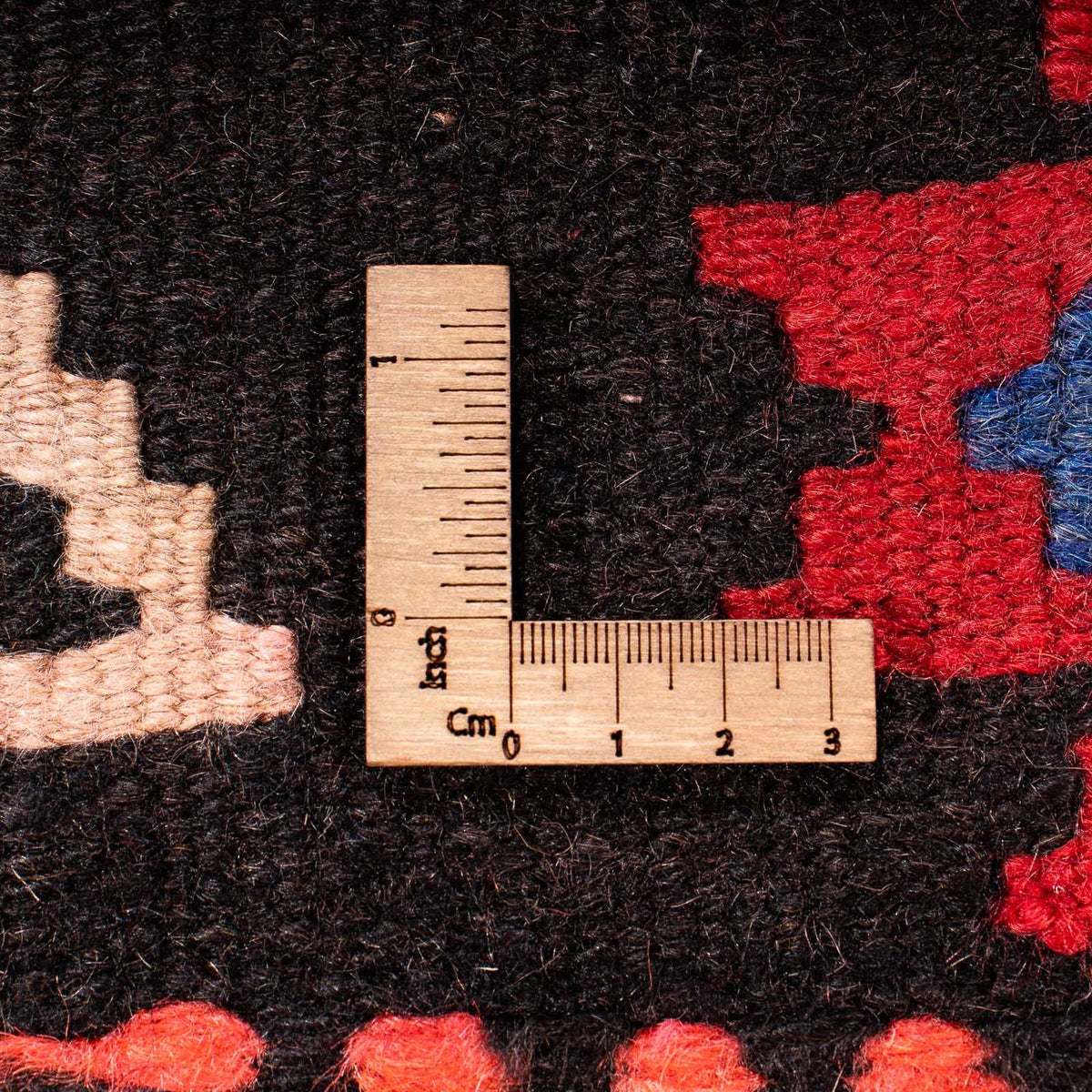 Alfombra de pasillo Alfombra Kelim - Antigua - 380 x 135 cm - multicolor