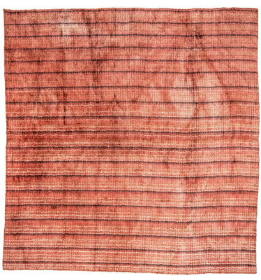 Alfombra de viscosa - 213 x 213 cm - multicolor