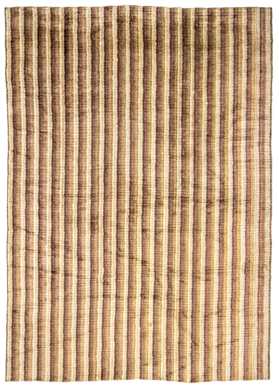 Alfombra de viscosa - 270 x 198 cm - multicolor