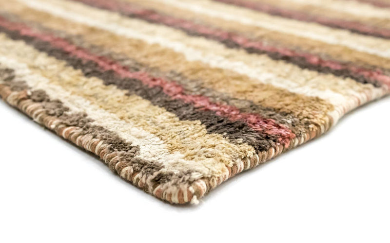 Alfombra de viscosa - 270 x 198 cm - multicolor