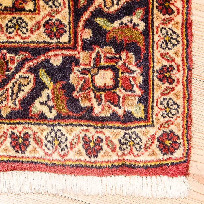 Alfombra persa - Keshan - 163 x 100 cm - rojo