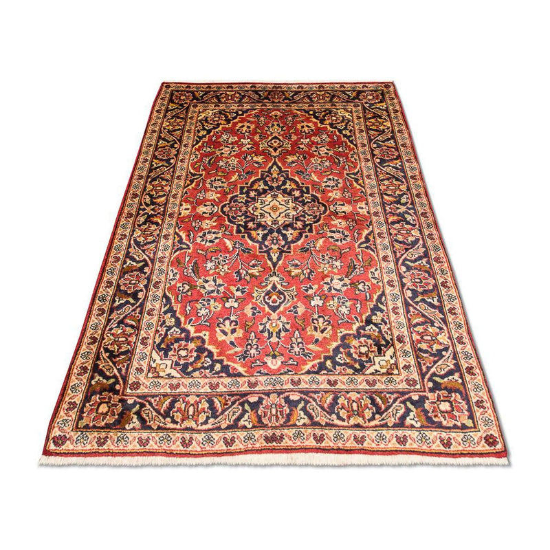 Alfombra persa - Keshan - 163 x 100 cm - rojo
