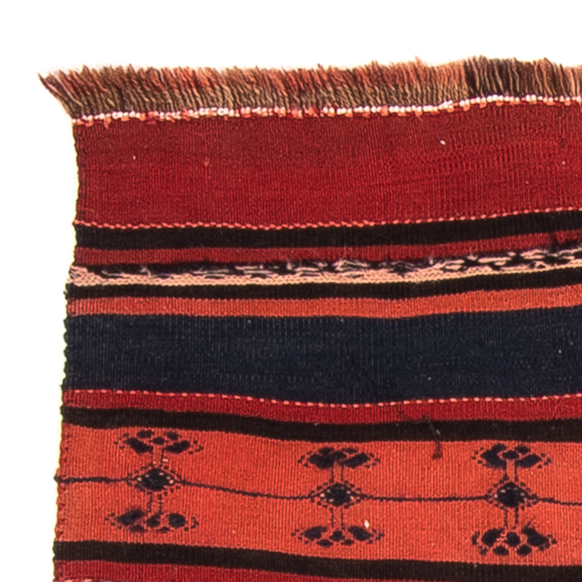 Kilim antiguo Alfombra 90x100cm