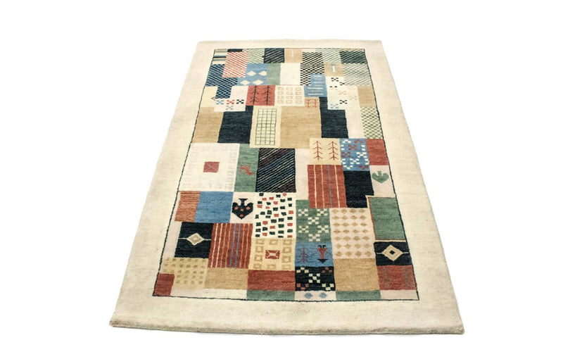 Alfombra Gabbeh - Loribaft Persa - 165 x 95 cm - colorido