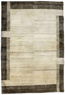 Alfombra de Nepal - 180 x 123 cm - beige