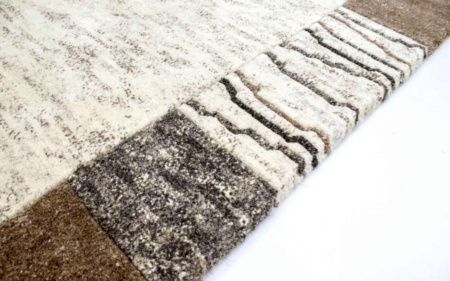Alfombra de Nepal - 179 x 118 cm - beige