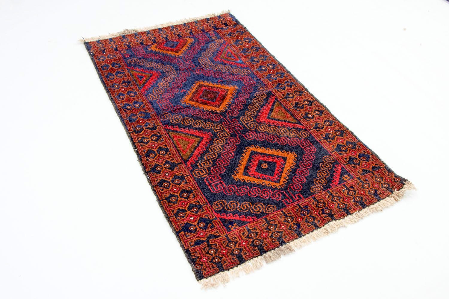 Alfombra Belutsch - 140 x 79 cm - azul