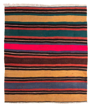 Alfombra Kelim - Antigua - 190 x 175 cm - multicolor