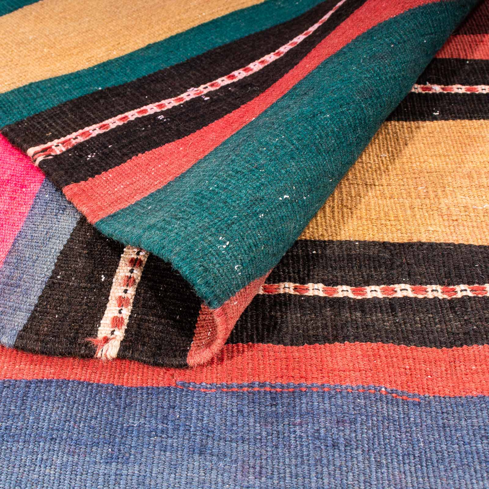 Alfombra Kelim - Antigua - 190 x 175 cm - multicolor