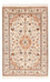 Alfombra de seda - Seda de Cachemira - 125 x 78 cm - crema
