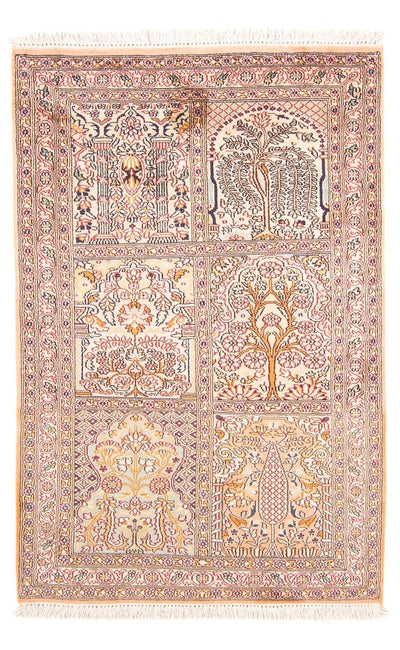 Seda de Cachemira Alfombra 79x119cm - Alfombra oriental