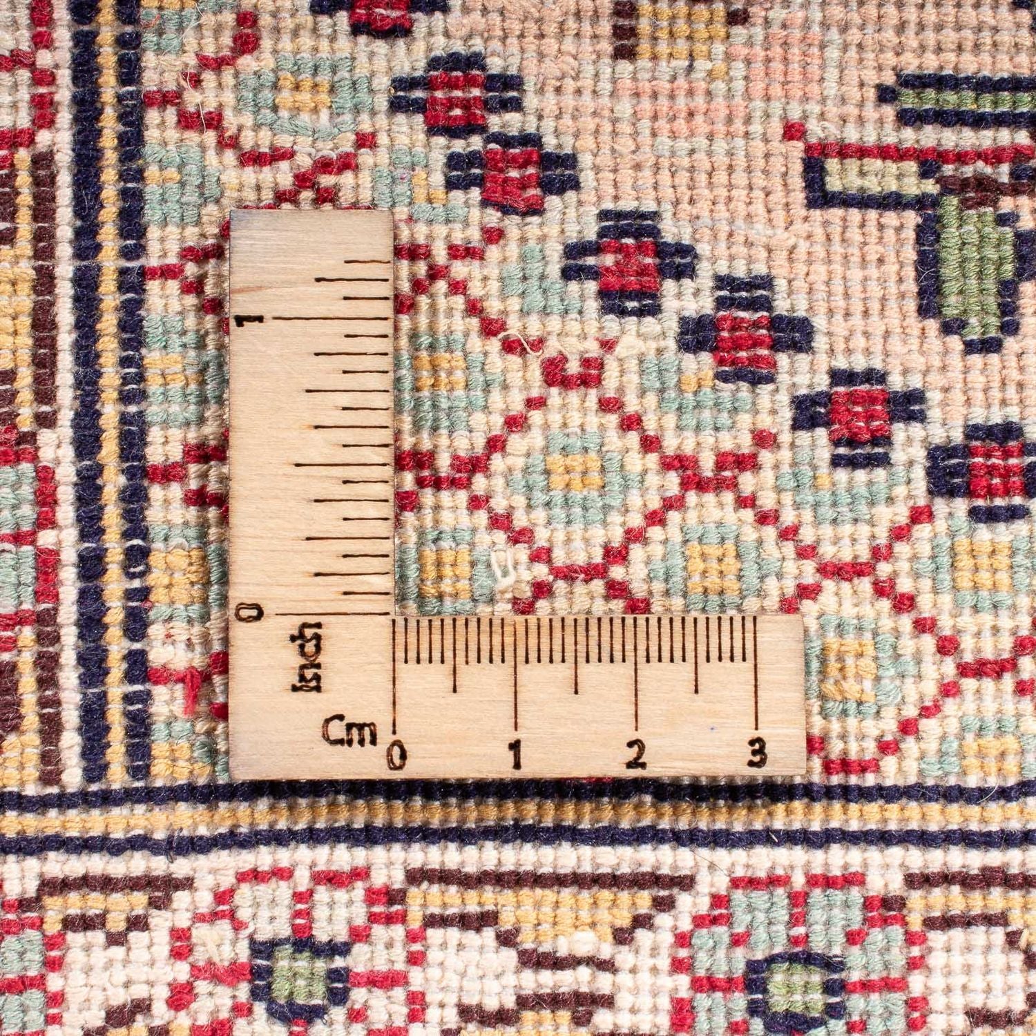 Alfombra de seda - Seda de Cachemira - 119 x 79 cm - multicolor