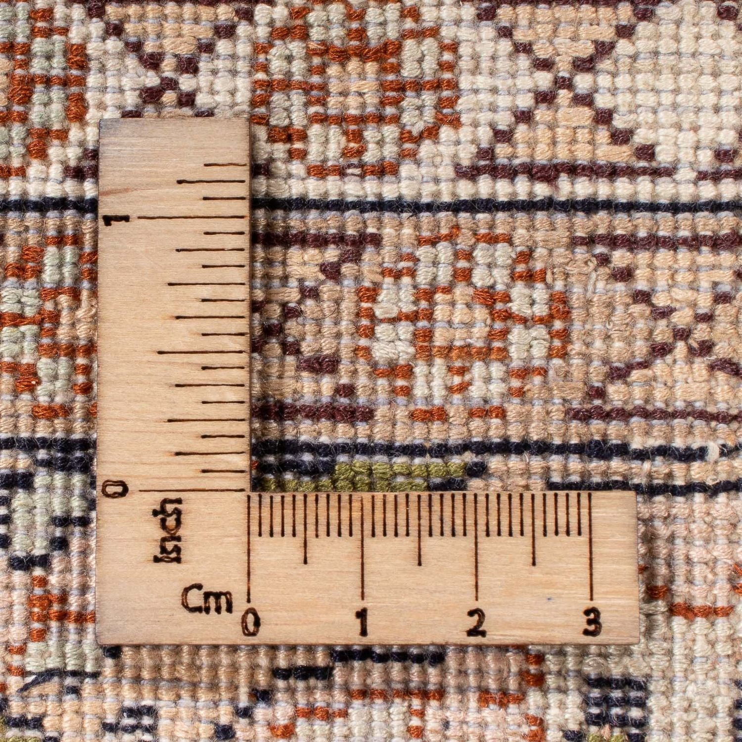 Alfombra de seda - Seda de Cachemira - 148 x 92 cm - multicolor