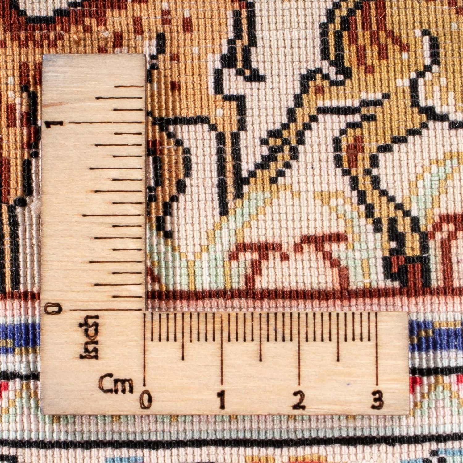 Alfombra de seda - Ghom Seda - Prima - 156 x 100 cm - oro