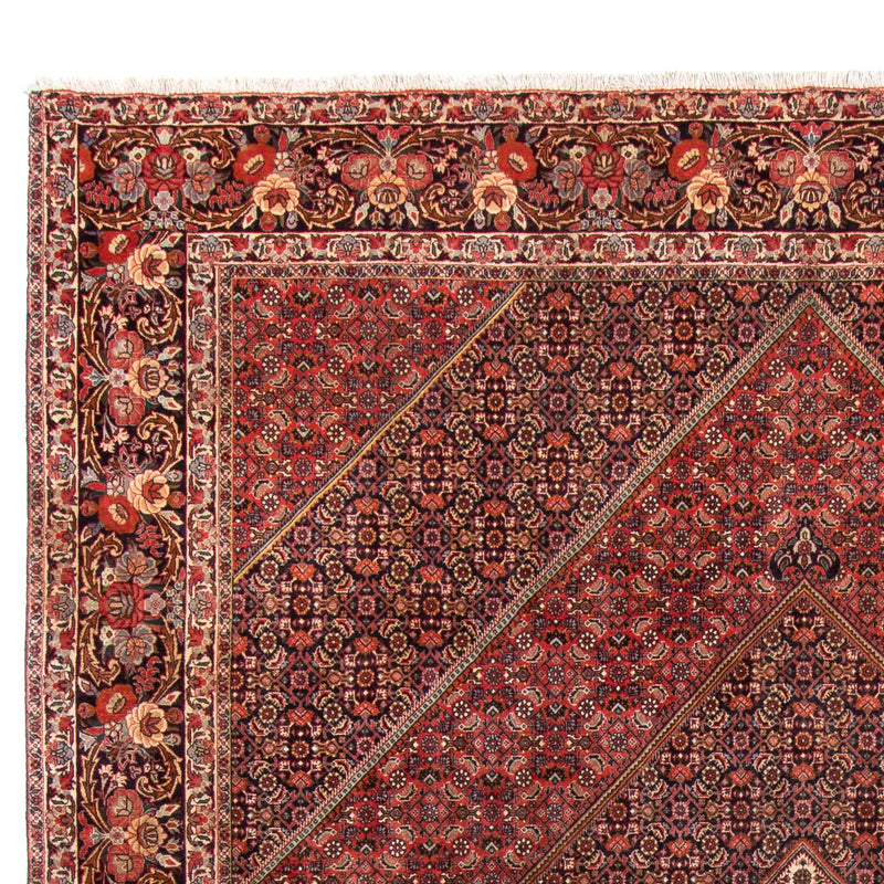 Alfombra persa - Bidjar - 350 x 250 cm - rojo