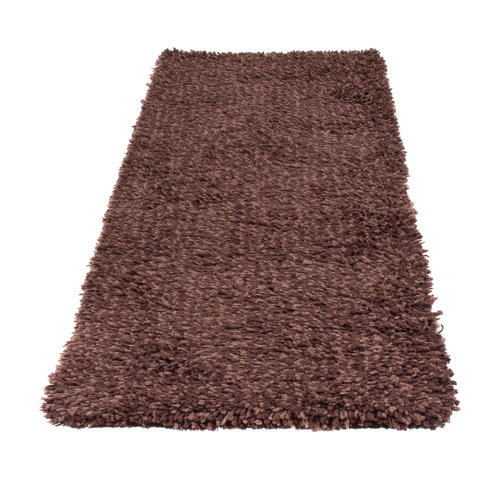 Alfombra de pasillo Alfombra de pelo largo - 201 x 69 cm - marrón