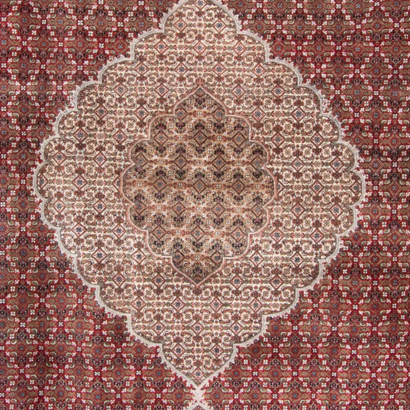 Alfombra oriental - Tabriz - 388 x 303 cm - rojo
