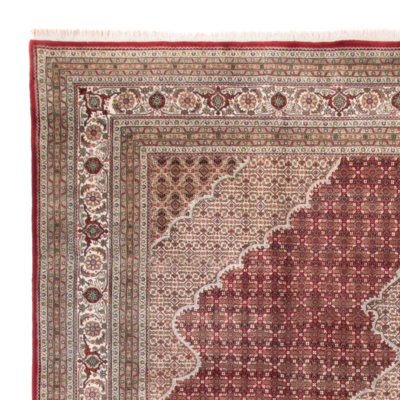 Alfombra oriental - Tabriz - 388 x 303 cm - rojo