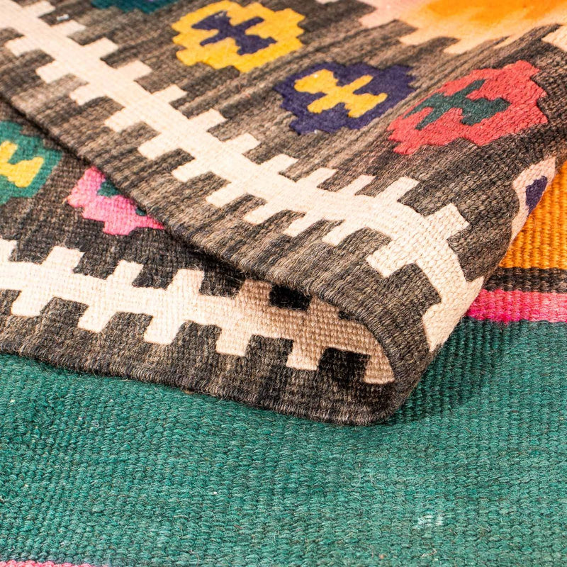 Alfombra Kelim - Antigua - 190 x 130 cm - multicolor