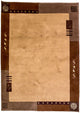 Alfombra de Nepal 191x148cm - Alfombra de lana