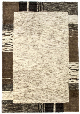 Alfombra de Nepal - 176 x 124 cm - beige