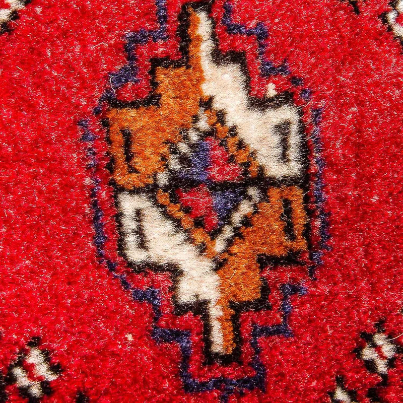 Alfombra Turkaman - 140 x 70 cm - rojo