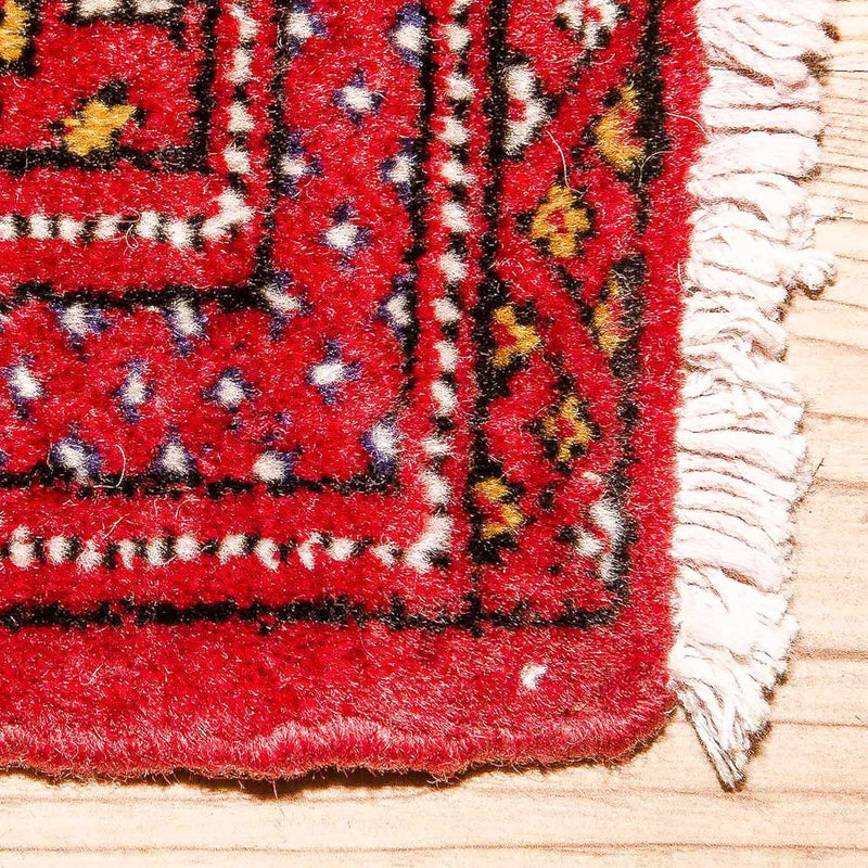 Alfombra Turkaman - 140 x 70 cm - rojo
