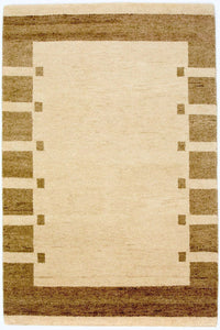 Alfombra Gabbeh - Indus - 185 x 122 cm - beige