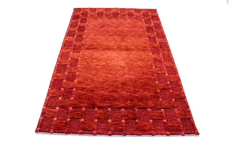 Alfombra de Nepal - 150 x 92 cm - rojo