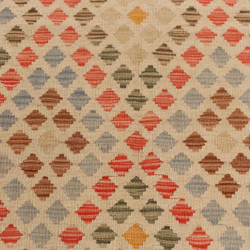 Alfombra de pasillo Alfombra Kelim - Splash - 198 x 97 cm - multicolor