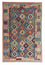 Alfombra Kelim - Splash - 295 x 203 cm - multicolor