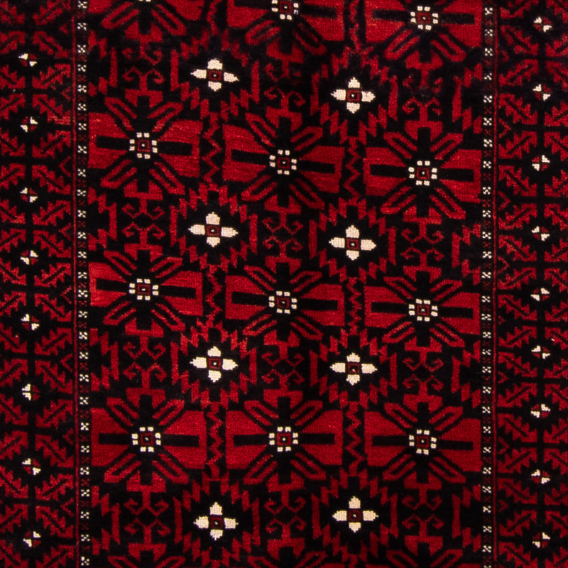 Alfombra persa - Nómada - 304 x 150 cm - rojo