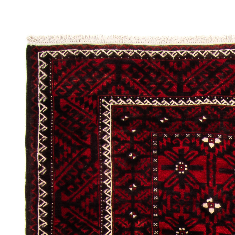 Alfombra persa - Nómada - 304 x 150 cm - rojo