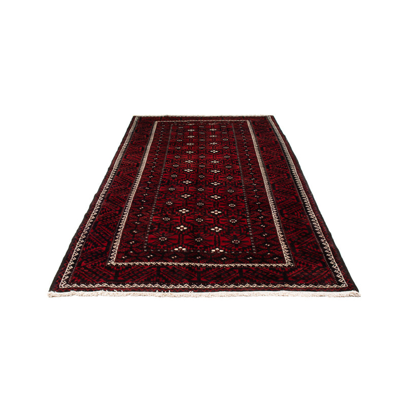 Alfombra persa - Nómada - 304 x 150 cm - rojo