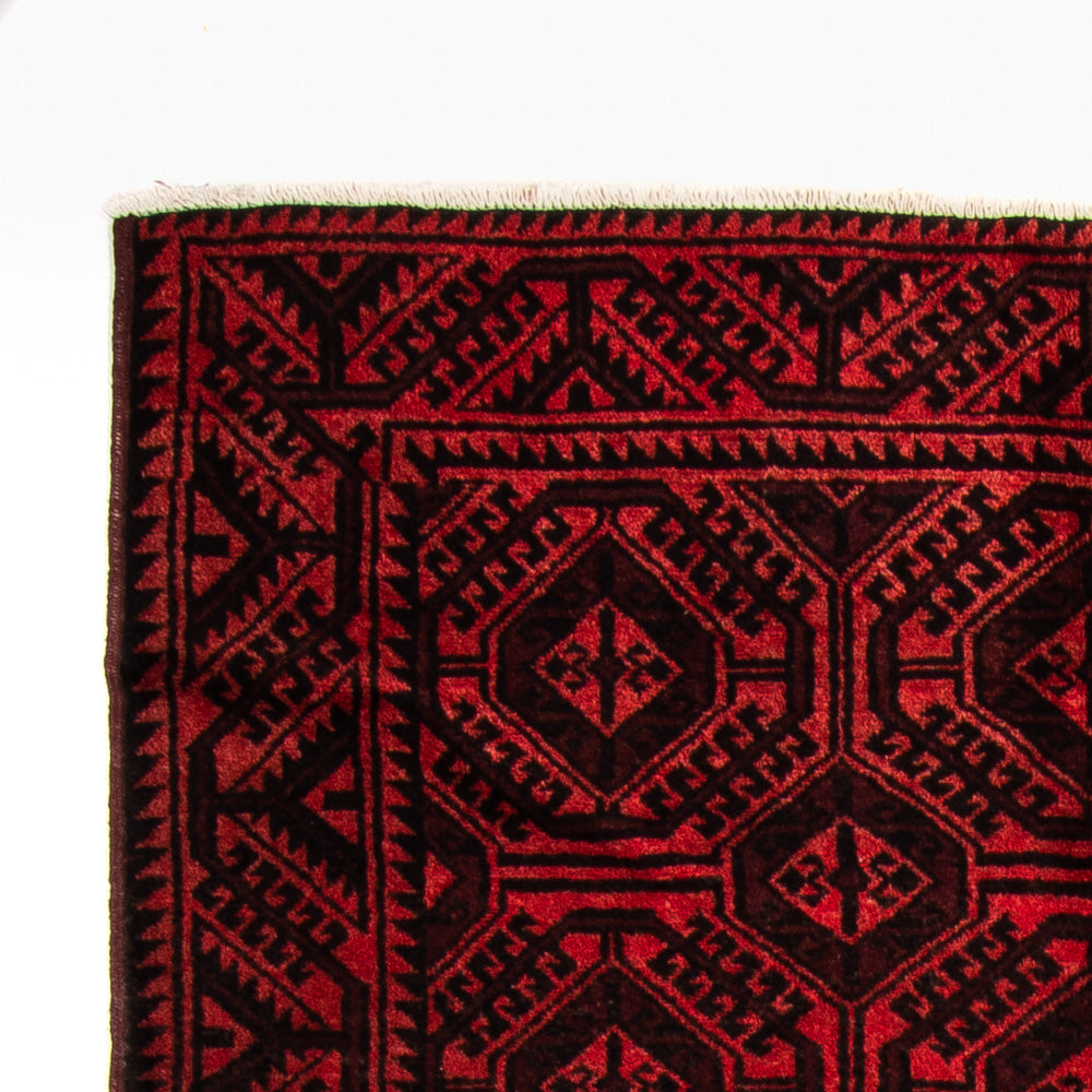 Alfombra persa - Nómada - 335 x 167 cm - rojo