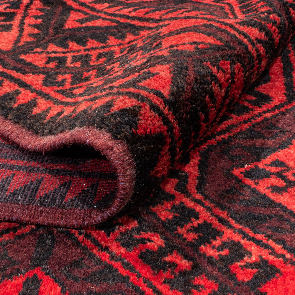 Alfombra persa - Nómada - 335 x 167 cm - rojo