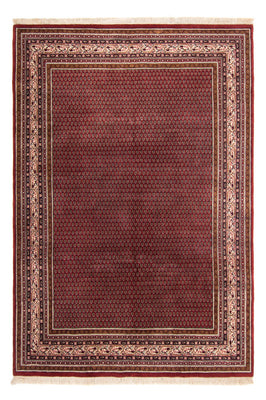 Alfombra oriental - Mir - Indus - Real - 291 x 193 cm - rojo