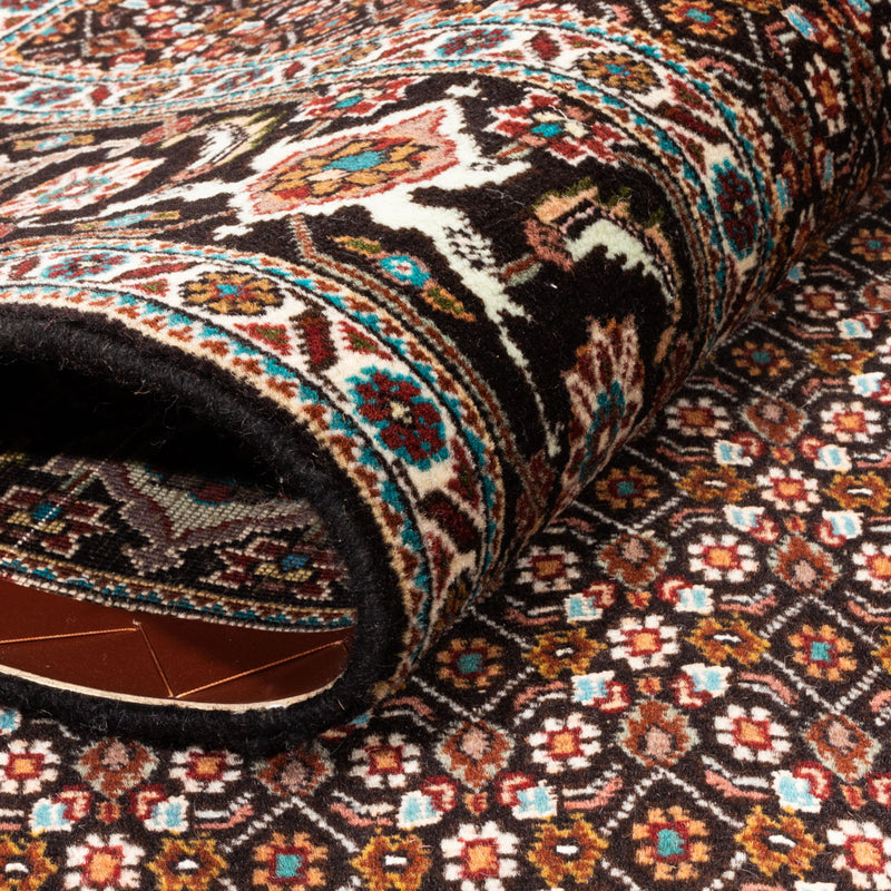 Alfombra Persa - Tabriz - Real - 205 x 155 cm - azul oscuro