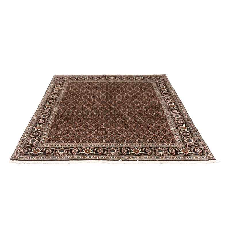 Alfombra Persa - Tabriz - Real - 205 x 155 cm - azul oscuro
