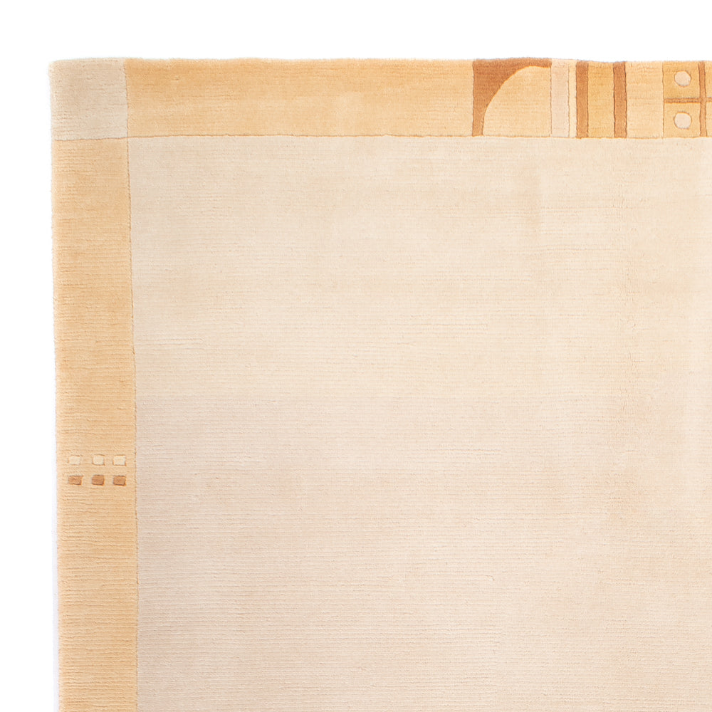 Alfombra de Nepal - Real - 234 x 160 cm - beige