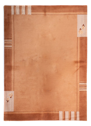 Alfombra de Nepal - Real - 239 x 174 cm - salmón