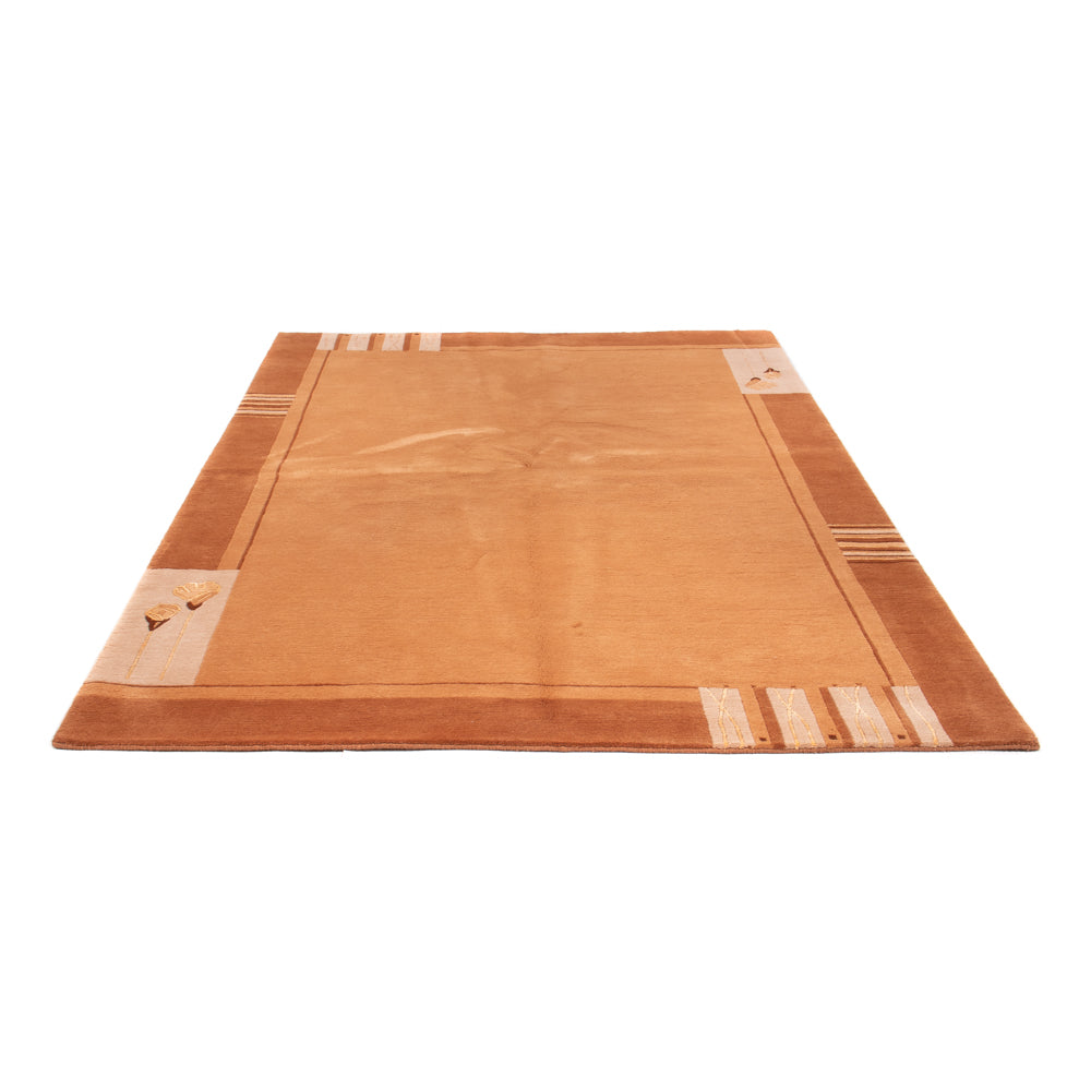 Alfombra de Nepal - Real - 239 x 174 cm - salmón