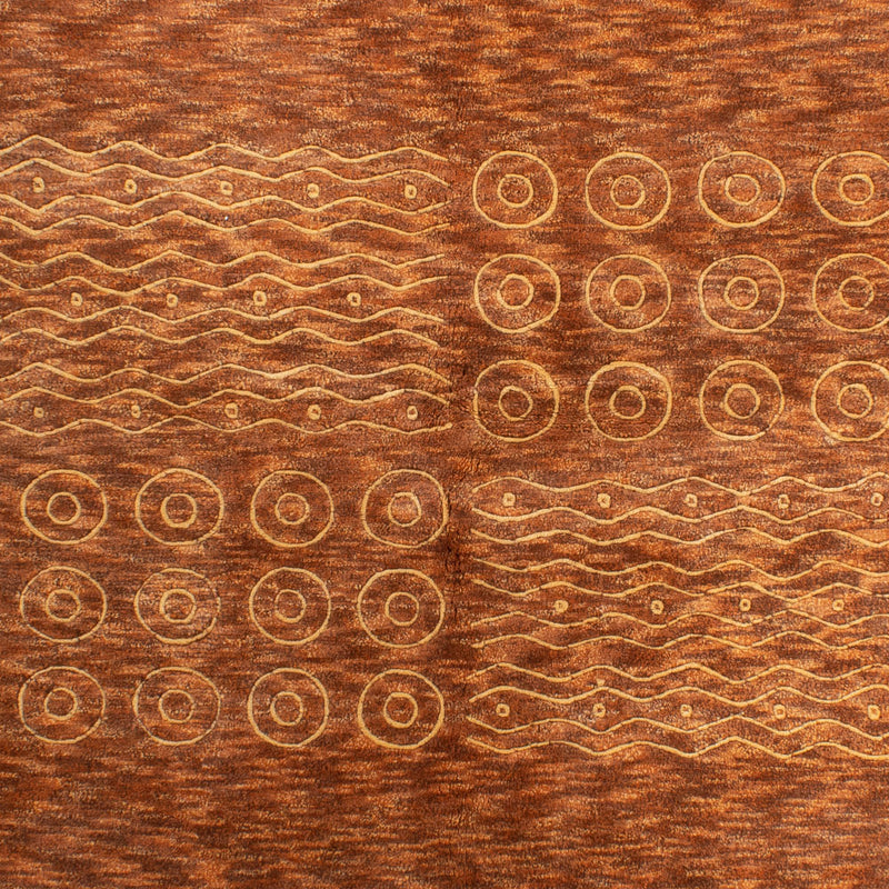 Alfombra de Nepal - Real - 239 x 170 cm - marrón