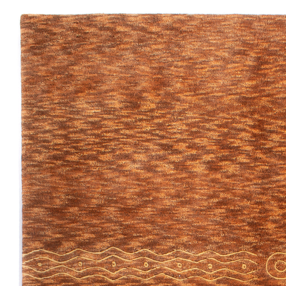 Alfombra de Nepal - Real - 239 x 170 cm - marrón