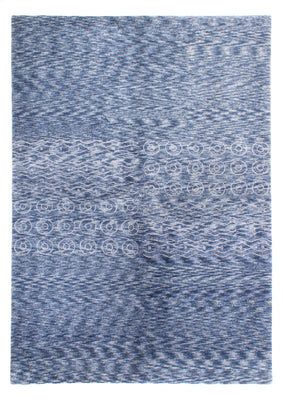 Alfombra de Nepal - 239 x 170 cm - azul
