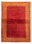Alfombra Gabbeh - Loribaft Persa - 198 x 145 cm - rojo