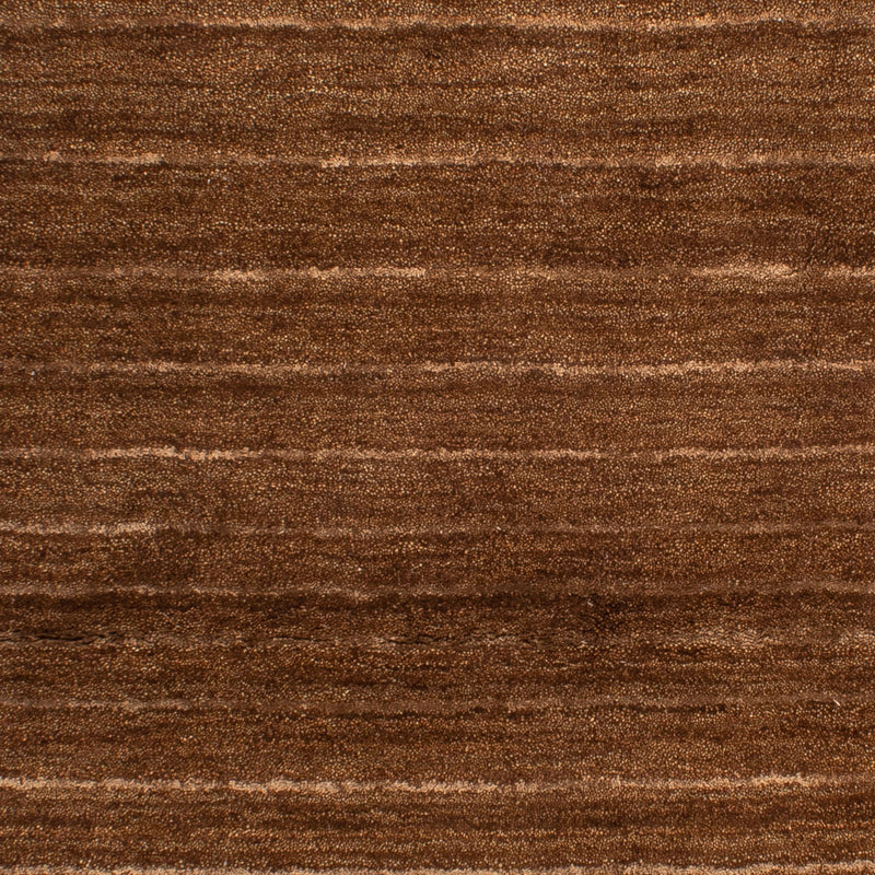 Alfombra de lana - 194 x 135 cm - marrón