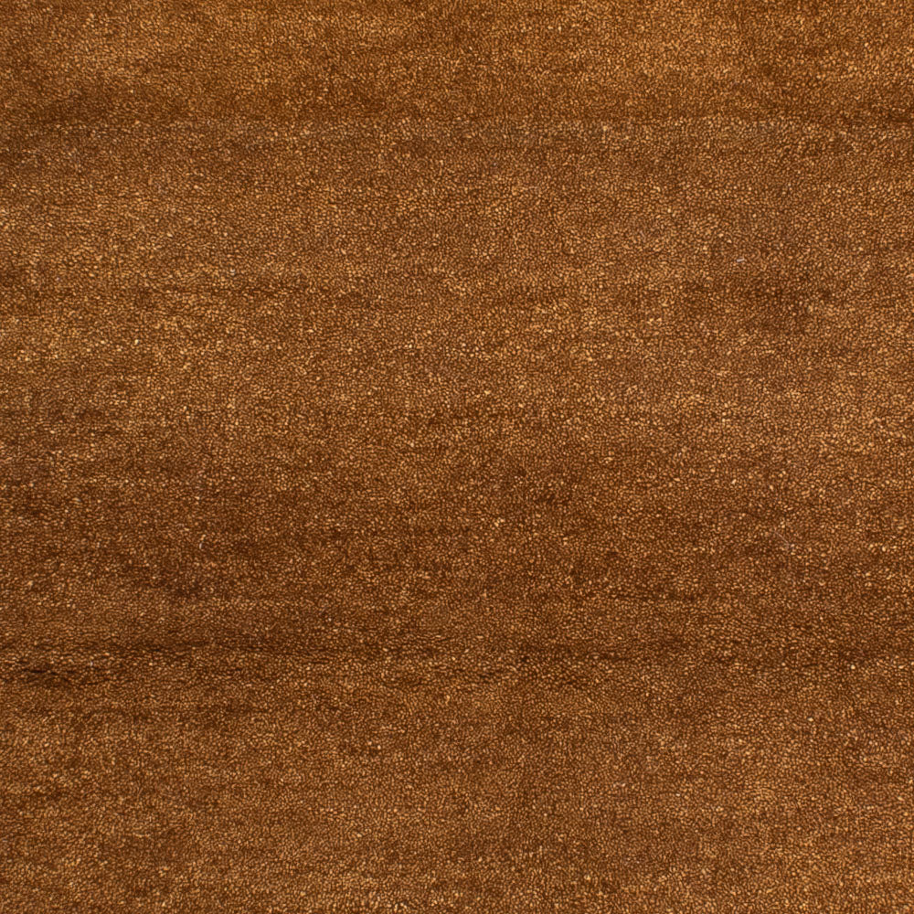 Alfombra de lana - 193 x 135 cm - marrón
