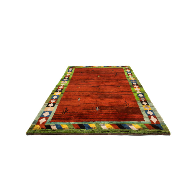 Alfombra Gabbeh - Indus - 322 x 215 cm - rojo