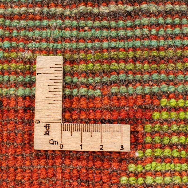 Alfombra Gabbeh - Indus - 322 x 215 cm - rojo